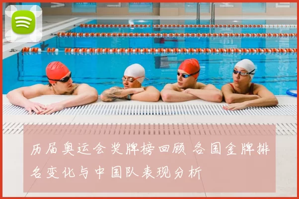 历届奥运会奖牌榜回顾 各国金牌排名变化与中国队表现分析